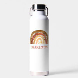 Waterverf Leuke Boho Pastel Kinder Moderne Regenbo Waterfles