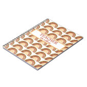 Waterverf Leuke Boho Pastel Leraar Rainbow Notitieboek (Linkerzijde)