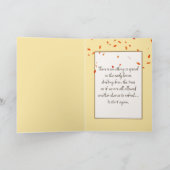 Waterverf Leuke herfst eekhoorn Kaart (Binnen)