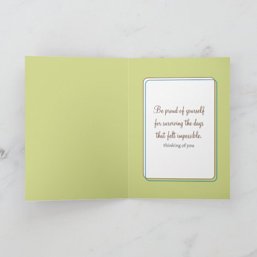 Waterverf Leuke Succulent met Camera Kaart (Binnen)