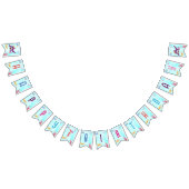 Waterverf Leukste verjaardagshaai verjaardagsfeest Vlaggetjes (Alle)