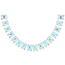 Waterverf Leukste verjaardagshaai verjaardagsfeest