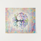 Waterverf Levensloop Wandkleed (Voorkant (horizontaal))