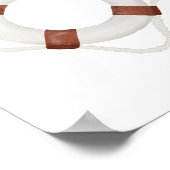 Waterverf Levensredder Nautilus Decor Poster (Hoek)