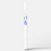 Waterverf Libel Paarse Monogram Case-Mate iPhone Case (Achterkant / Links)