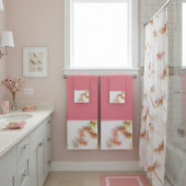 Waterverf libellen badhanddoekset bad handdoek