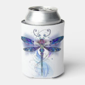 waterverf libellen blikjeskoeler (Blikje Voorkant)