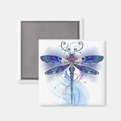 waterverf libellen magneet (Voorkant / Achterkant)