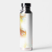 Waterverf libellen waterfles (Rechts)