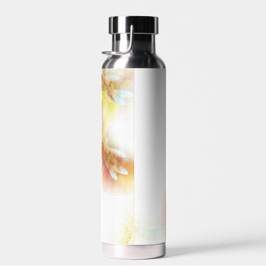 Waterverf libellen waterfles (Rechts)