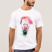 Waterverf Lichte lamp T-shirt (Voorkant)