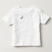Waterverf Lichte Paarse Butterflies Kinder Shirts (Voorkant)