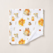 Waterverf lieve honing bad handdoek (Wasdoekje)