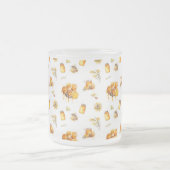 Waterverf lieve honing matglas koffiemok (Center)