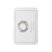 Waterverf Life Preserver Beach House Badmat (Voorkant Verticaal)