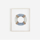 waterverf  Life Preserver print