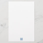 Waterverf Lifeguard Stand Stoel Beach House Briefpapier (Achterkant)