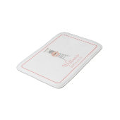 Waterverf Lifeguard stoel Beach House Badmat (Gekanteld)