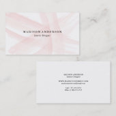 Waterverf lijnen | Visitekaartjes (Voorkant / Achterkant)