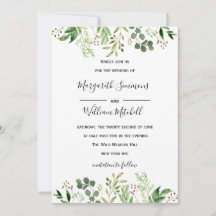 Waterverf lijst  bruiloft zomerweddenschap