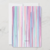 Waterverf Lijst Religieuze Uitnodiging (Achterkant)