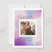 Waterverf Lijst Save The Date (Voorkant)