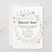 Waterverf Lijst Wildbloem Kaart (Voorkant)