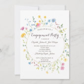 Waterverf Lijst Wildbloem Kaart (Voorkant)