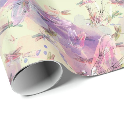 Waterverf likkerij Cadeaupapier (Rol Hoek)