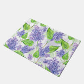 Waterverf lila bloemen deurmat (Schuin)