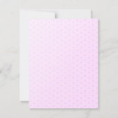 Waterverf Lila Rozen Stippen Kaart (Achterkant)