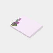 Waterverf Lila Shrub Garden Flowers Art Post-it Post-it® Notes (Schuin)