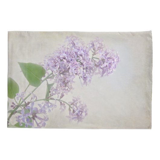 Waterverf Lila tak Kussensloop (Achterkant-Links)