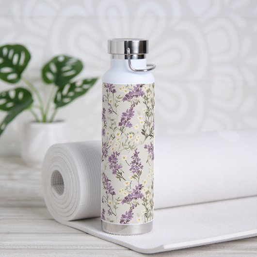 Waterverf Lilacs Design Waterfles (Yoga)