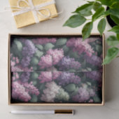 Waterverf Lilacs en groen Patroon Decoupage Tissuepapier (Geschenk)
