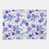 Waterverf Lilacs Theedoek (Horizontaal)