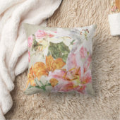 Waterverf Lilies Pillow Kussen (Deken)