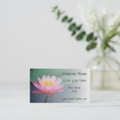 Waterverf Lilly Pond Visitekaartje (Staand voorkant)