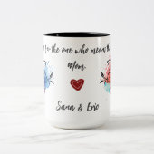 Waterverf Lily Floral Mok voor mama (Center)