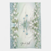 Waterverf Lily of the Valley Keukenhanddoeken (Verticaal)