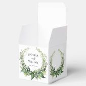 Waterverf Lily van de Vallei Bruids Trouwfeest Bedankdoosjes (Geopend)