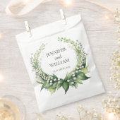 Waterverf Lily van de Vallei Bruids Trouwfeest Bedankzakje (Geknipt)