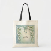 Waterverf Lily van de Vallei Canvas tas (Voorkant)