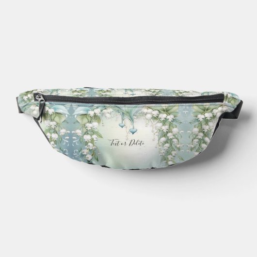 Waterverf Lily van de vallei Fanny Pack Heuptasje (Liggend)