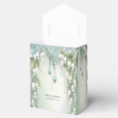 Waterverf Lily van de Vallei Favor Box Bedankdoosjes (Geopend)
