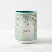 Waterverf Lily van de Vallei Koffie Mok (Midden)