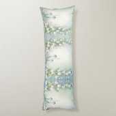 Waterverf Lily van de vallei lichaam kussen (Achterkant (Verticaal))