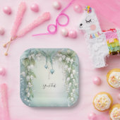 Waterverf Lily van de Vallei Papier Bord (Feest)