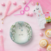 Waterverf Lily van de Vallei Papieren kom (Feest)