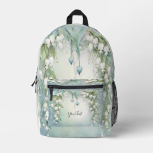 Waterverf Lily van de Vallei Rugzak Cut Sew Bag